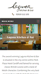 Mobile Screenshot of lagunakitchenandbar.com